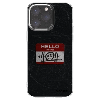 Picasee διαφανής θήκη σιλικόνης Apple iPhone 15 Pro Max - HELLO 404