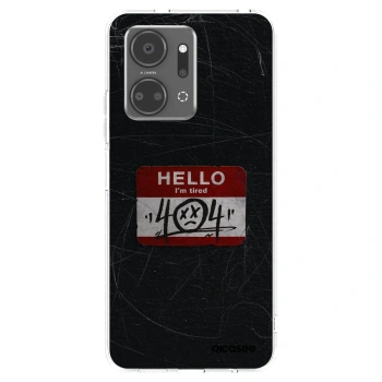 Picasee διαφανής θήκη σιλικόνης Honor X7a - HELLO 404