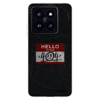 Picasee διαφανής θήκη σιλικόνης Xiaomi 14 Pro - HELLO 404