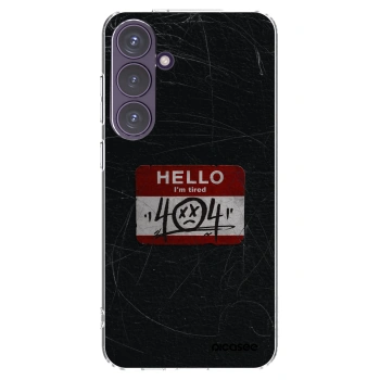 Picasee διαφανής θήκη σιλικόνης Samsung Galaxy S24+ S926B 5G - HELLO 404