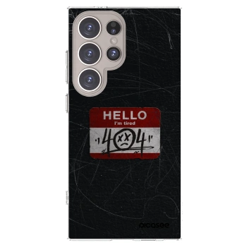 Picasee διαφανής θήκη σιλικόνης Samsung Galaxy S24 Ultra S928B 5G - HELLO 404