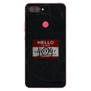 Picasee διαφανής θήκη σιλικόνης Xiaomi Mi 8 Lite - HELLO 404