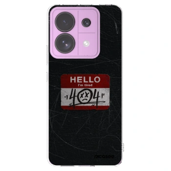 Picasee διαφανής θήκη σιλικόνης Xiaomi Redmi Note 13 Pro 5G - HELLO 404