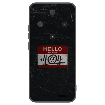 Picasee Μαύρη θήκη σιλικόνης για Honor Magic6 Lite 5G - HELLO 404