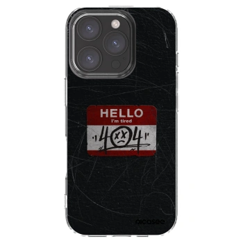 Picasee διαφανής θήκη σιλικόνης Apple iPhone 16 Pro - HELLO 404
