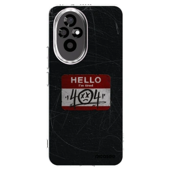 Picasee διαφανής θήκη σιλικόνης Honor 200 5G - HELLO 404