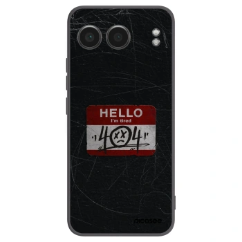 Picasee Μαύρη θήκη σιλικόνης για OnePlus Nord 4 - HELLO 404