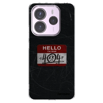 Picasee διαφανής θήκη σιλικόνης Xiaomi Redmi Note 14 5G - HELLO 404