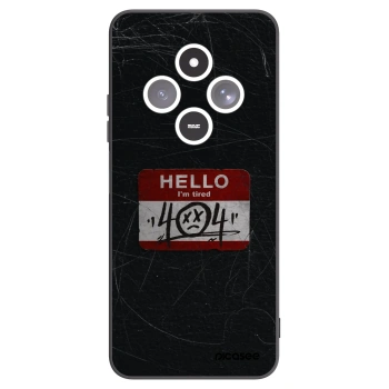 Picasee Μαύρη θήκη σιλικόνης για Xiaomi Redmi 14C - HELLO 404