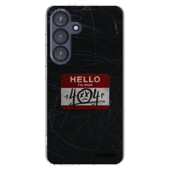 Picasee διαφανής θήκη σιλικόνης Samsung Galaxy S25 5G - HELLO 404