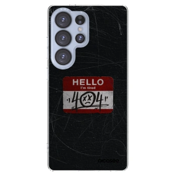Picasee διαφανής θήκη σιλικόνης Samsung Galaxy S25 Ultra 5G - HELLO 404