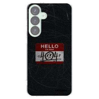 Picasee διαφανής θήκη σιλικόνης Samsung Galaxy S25+ 5G - HELLO 404