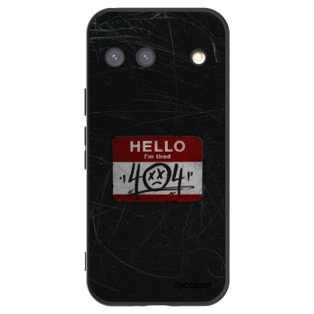 Picasee Μαύρη θήκη σιλικόνης για Google Pixel 9 - HELLO 404