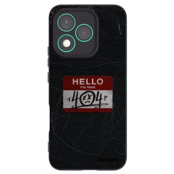 Picasee Μαύρη θήκη σιλικόνης για Honor 400 Lite 5G - HELLO 404