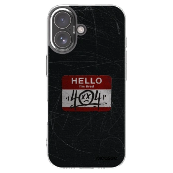 Picasee διαφανής θήκη σιλικόνης Apple iPhone 17 - HELLO 404
