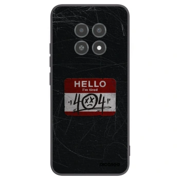 Picasee Μαύρη θήκη σιλικόνης για Realme 12X - HELLO 404