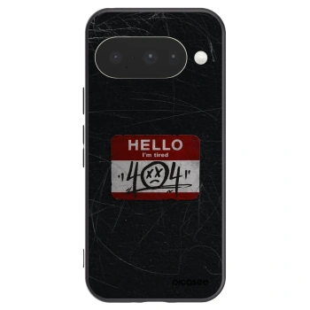 Picasee Μαύρη θήκη σιλικόνης για Google Pixel 10 - HELLO 404