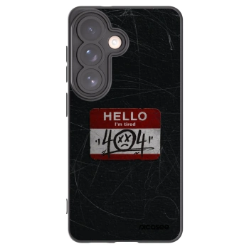 Picasee Μαύρη θήκη σιλικόνης για Samsung Galaxy S26 - HELLO 404
