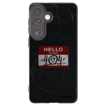 Picasee Μαύρη θήκη σιλικόνης για Samsung Galaxy S26+ - HELLO 404