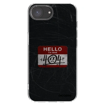 Picasee διαφανής θήκη σιλικόνης Apple iPhone 17e - HELLO 404