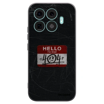 Picasee Μαύρη θήκη σιλικόνης για Xiaomi 17T - HELLO 404
