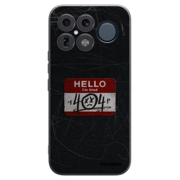 Picasee Μαύρη θήκη σιλικόνης για Xiaomi Poco F8 Ultra - HELLO 404