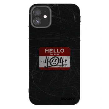 Picasee διαφανής θήκη σιλικόνης Apple iPhone 11 - HELLO 404