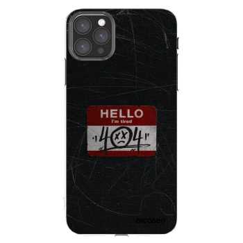 Picasee διαφανής θήκη σιλικόνης Apple iPhone 11 Pro Max - HELLO 404