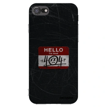Picasee διαφανής θήκη σιλικόνης Apple iPhone 8 - HELLO 404