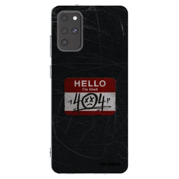 Picasee διαφανής θήκη σιλικόνης Samsung Galaxy S20+ G985F - HELLO 404