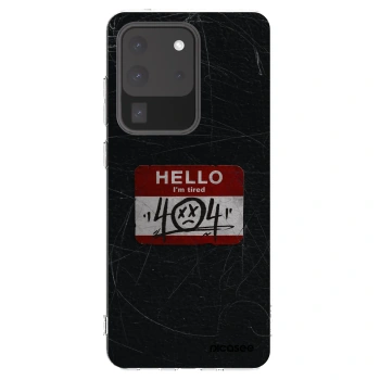 Picasee διαφανής θήκη σιλικόνης Samsung Galaxy S20 Ultra 5G G988F - HELLO 404