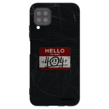 Picasee Μαύρη θήκη σιλικόνης για Huawei P40 Lite - HELLO 404