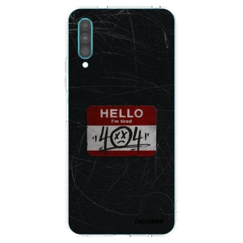Picasee διαφανής θήκη σιλικόνης Samsung Galaxy A30s A307F - HELLO 404