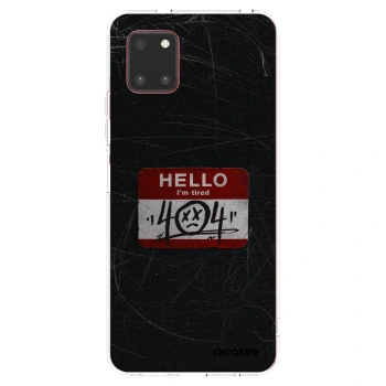 Picasee διαφανής θήκη σιλικόνης Samsung Galaxy Note 10 Lite N770F - HELLO 404