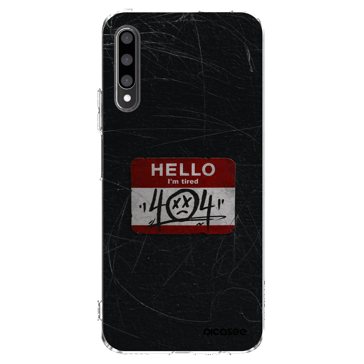 Picasee διαφανής θήκη σιλικόνης Honor 9X Pro - HELLO 404