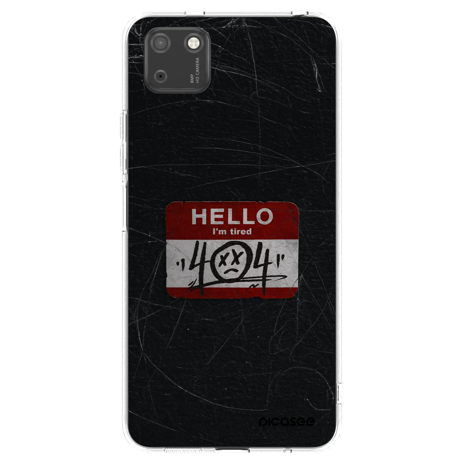 Picasee διαφανής θήκη σιλικόνης Huawei Y5P - HELLO 404