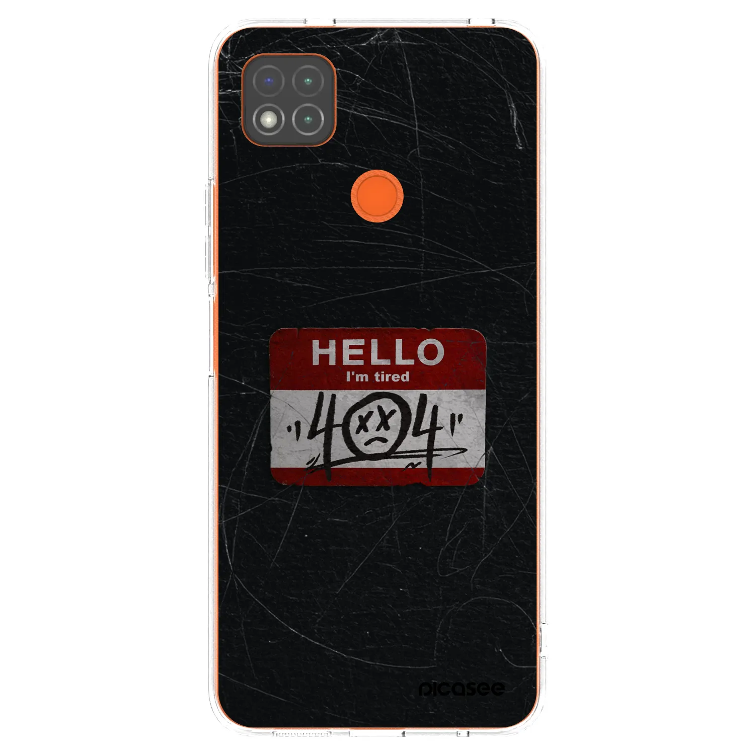 Picasee διαφανής θήκη σιλικόνης Xiaomi Redmi 9C - HELLO 404