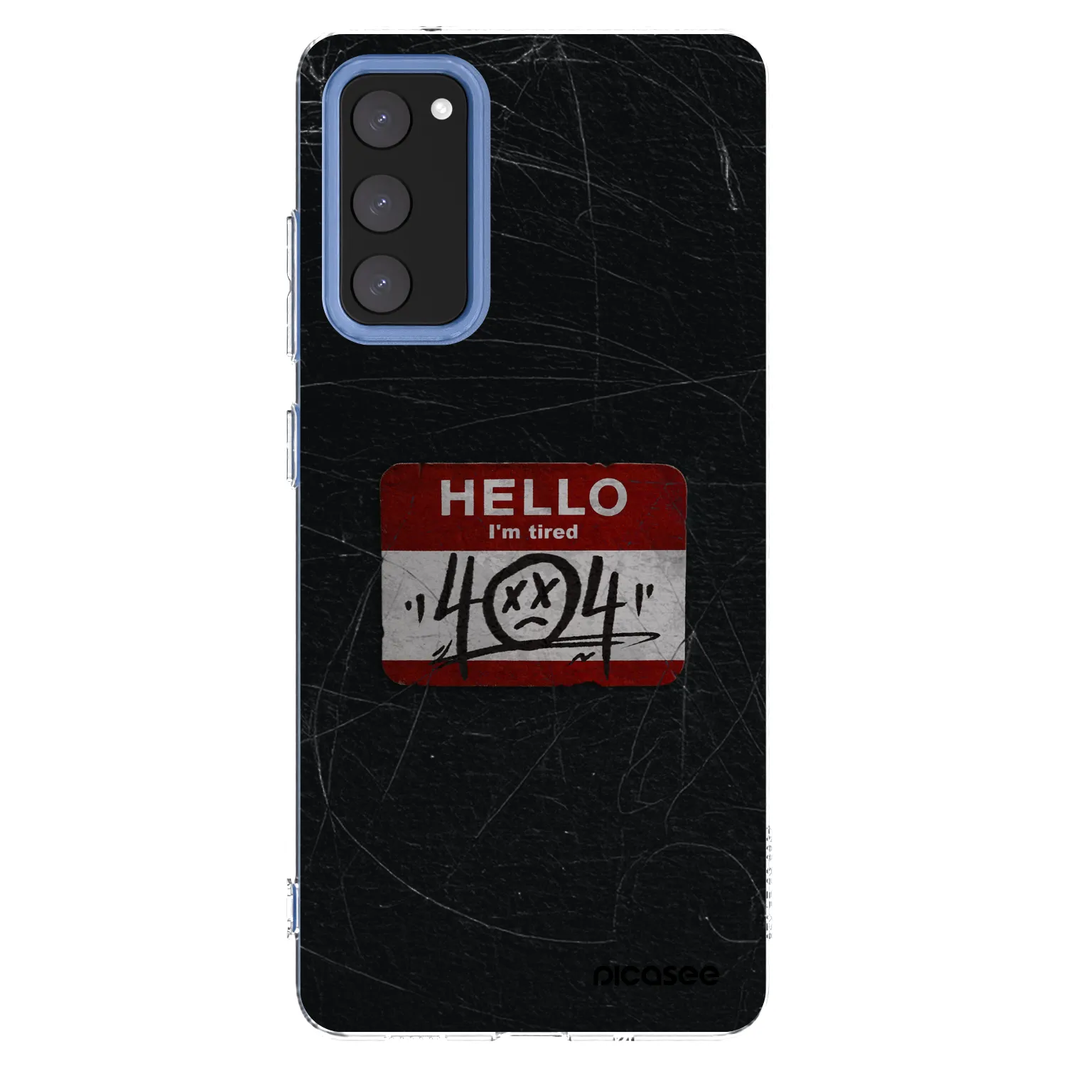 Picasee διαφανής θήκη σιλικόνης Samsung Galaxy S20 FE - HELLO 404