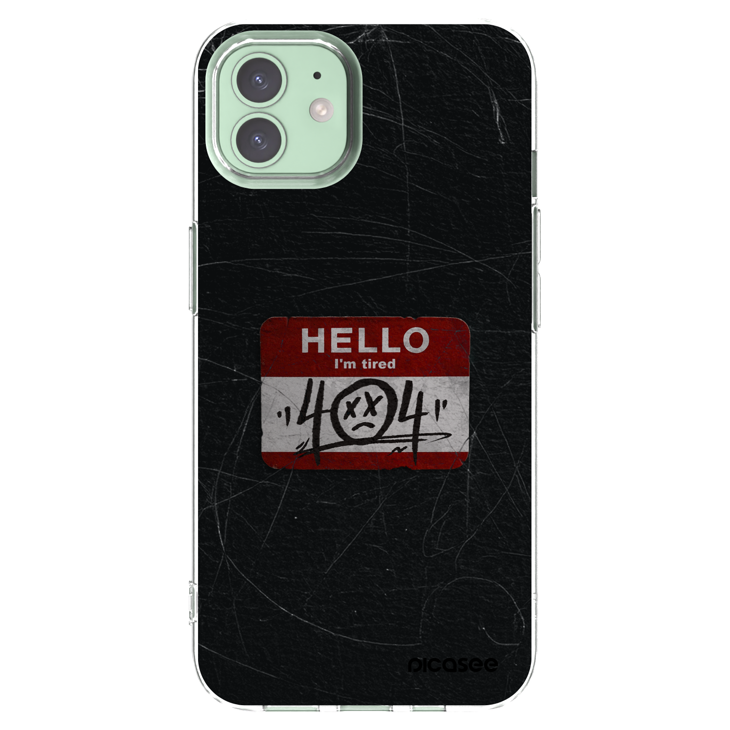 Picasee διαφανής θήκη σιλικόνης Apple iPhone 12 - HELLO 404