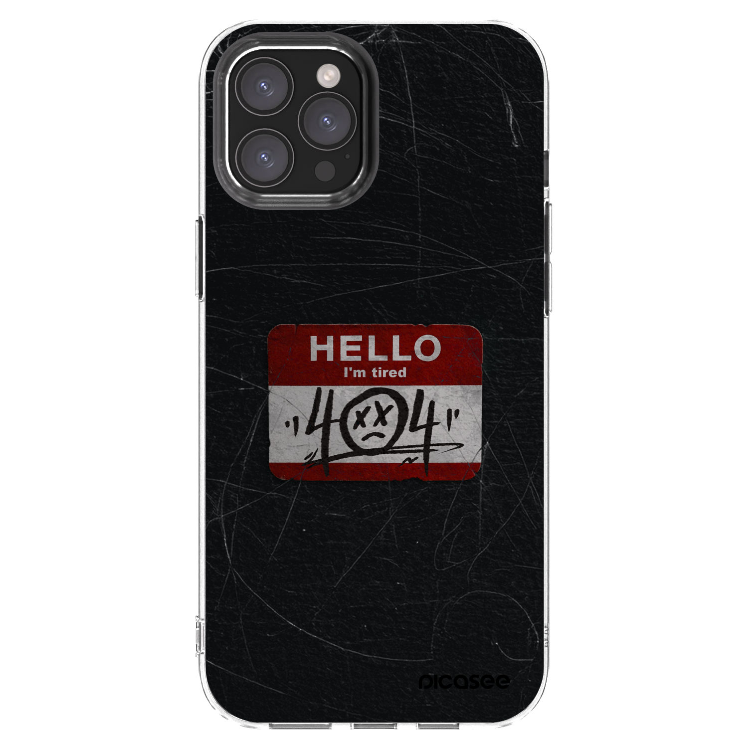 Picasee διαφανής θήκη σιλικόνης Apple iPhone 12 Pro Max - HELLO 404
