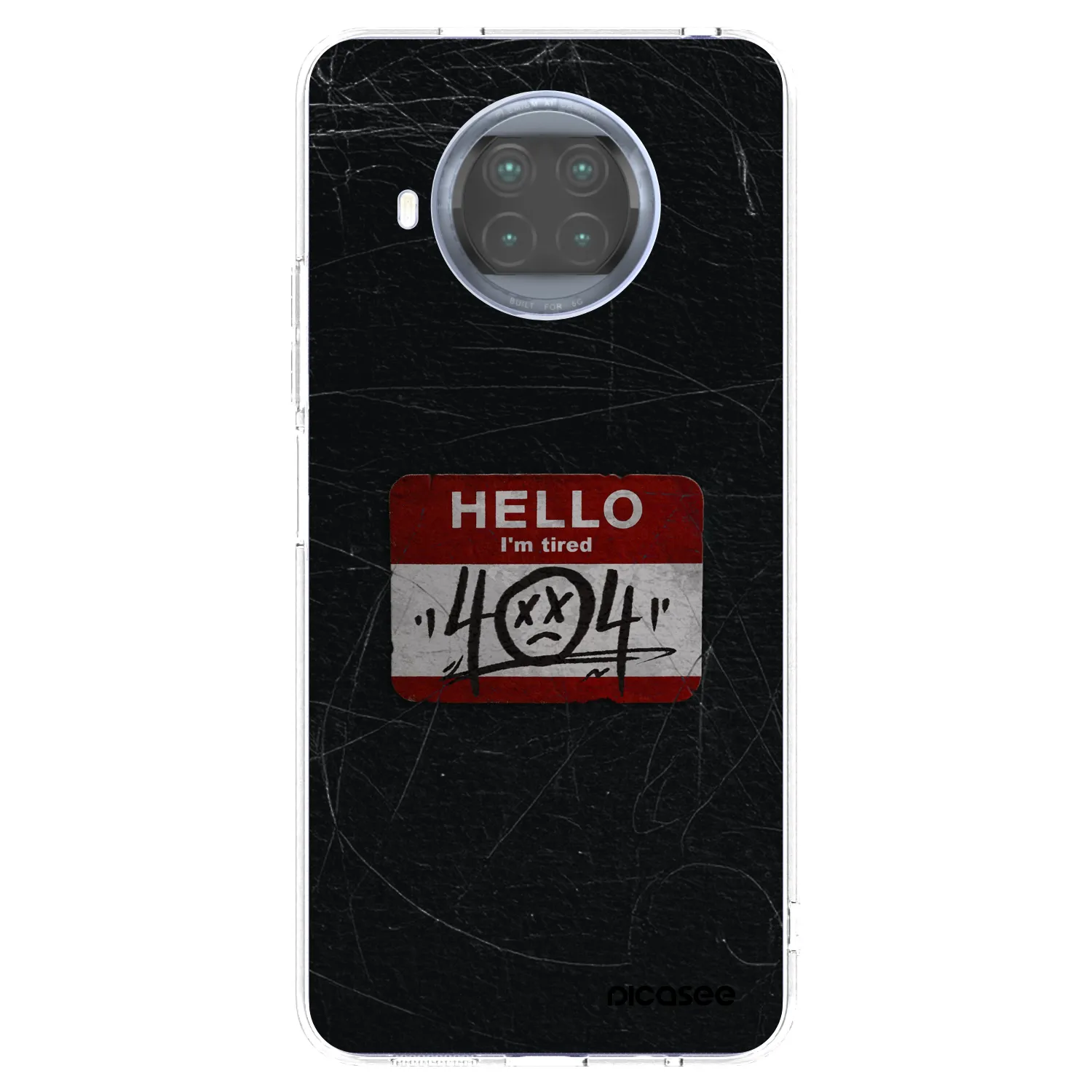 Picasee διαφανής θήκη σιλικόνης Xiaomi Mi 10T Lite - HELLO 404