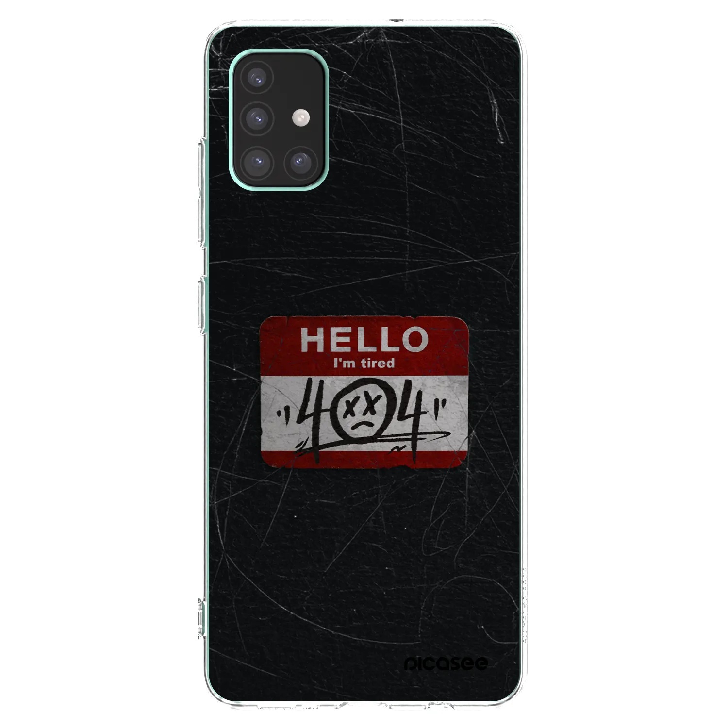 Picasee διαφανής θήκη σιλικόνης Samsung Galaxy M51 M515F - HELLO 404