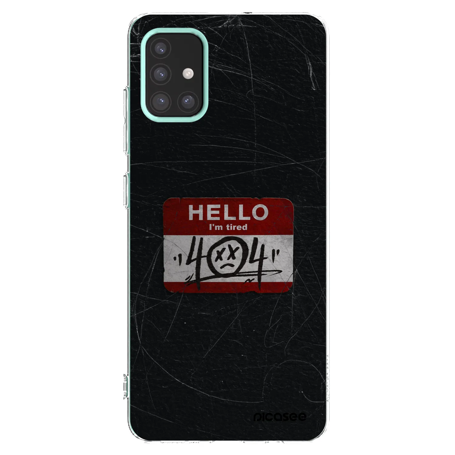 Picasee διαφανής θήκη σιλικόνης Samsung Galaxy M31s - HELLO 404