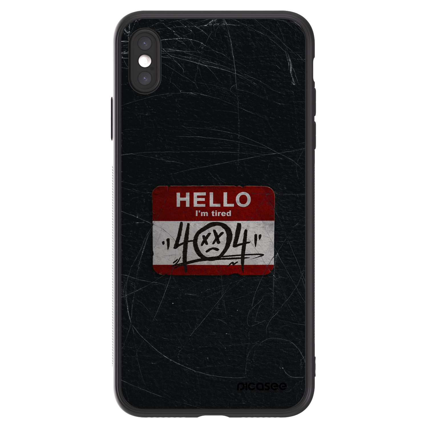 Picasee ULTIMATE CASE για Apple iPhone XS Max - HELLO 404