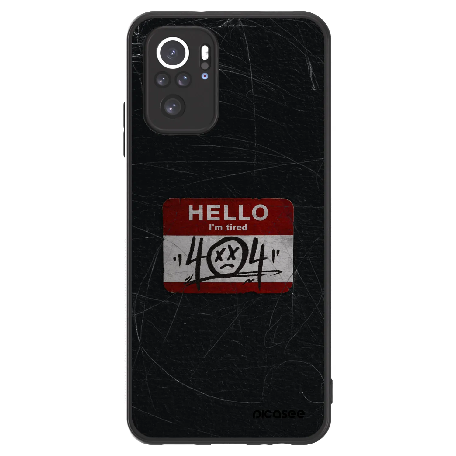 Picasee ULTIMATE CASE για Xiaomi Redmi Note 10 - HELLO 404