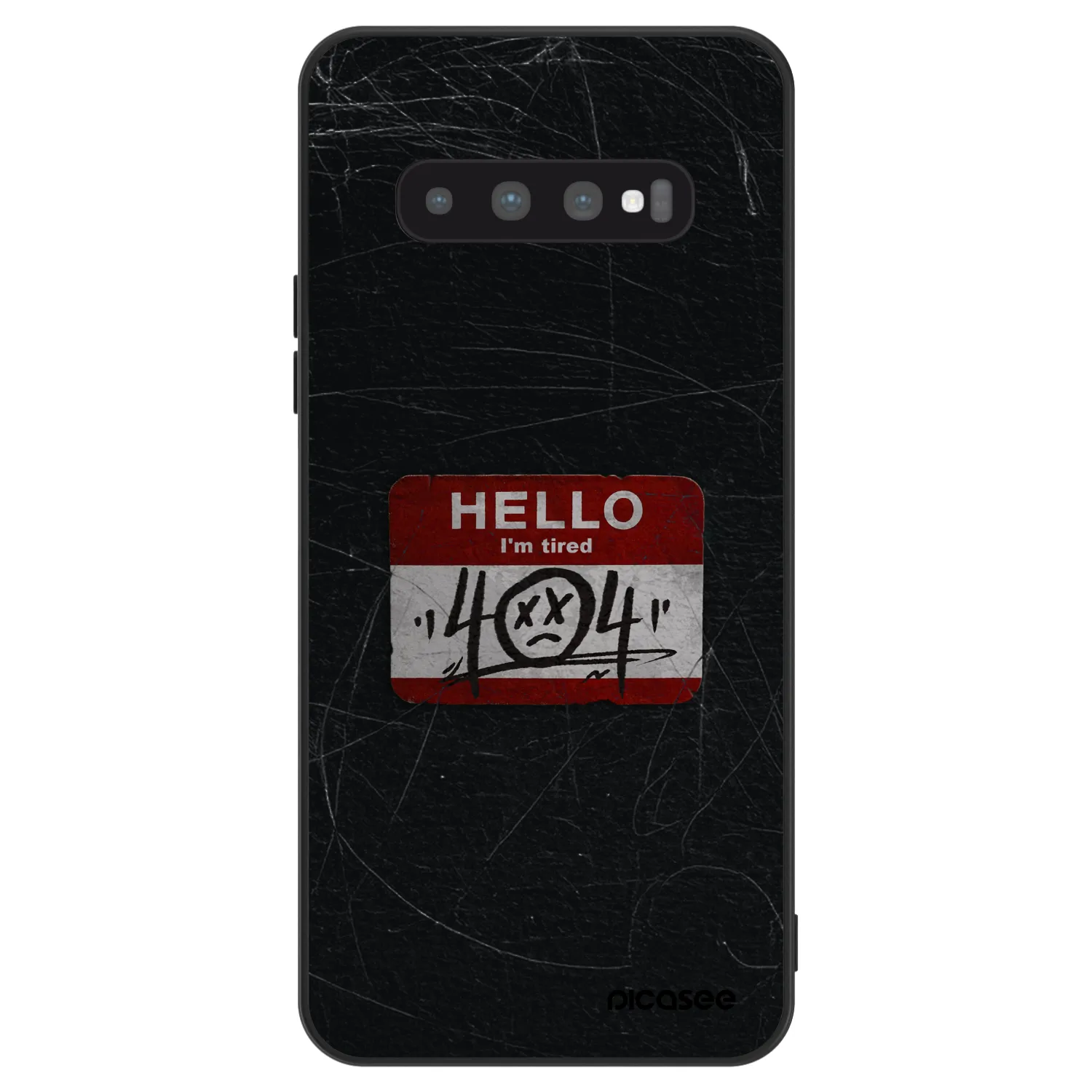 Picasee ULTIMATE CASE για Samsung Galaxy S10 G973 - HELLO 404