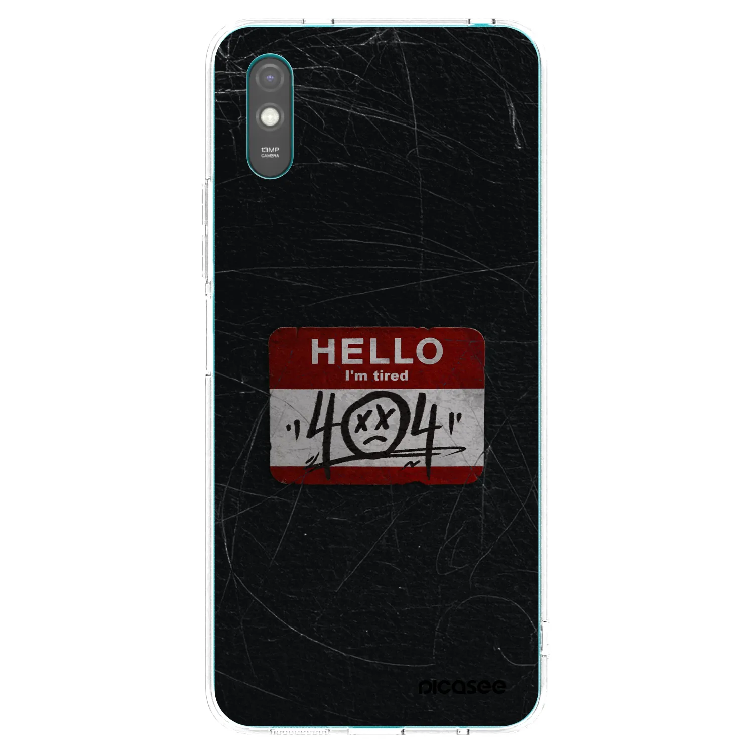 Picasee διαφανής θήκη σιλικόνης Xiaomi Redmi 9AT - HELLO 404