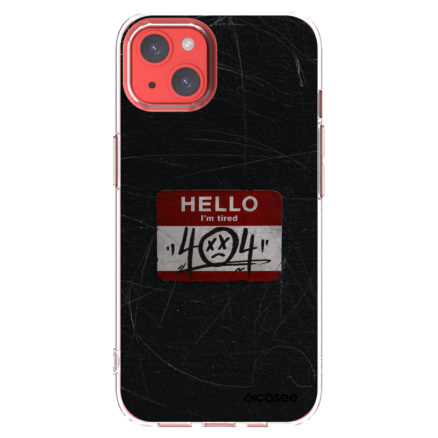 Picasee διαφανής θήκη σιλικόνης Apple iPhone 13 - HELLO 404