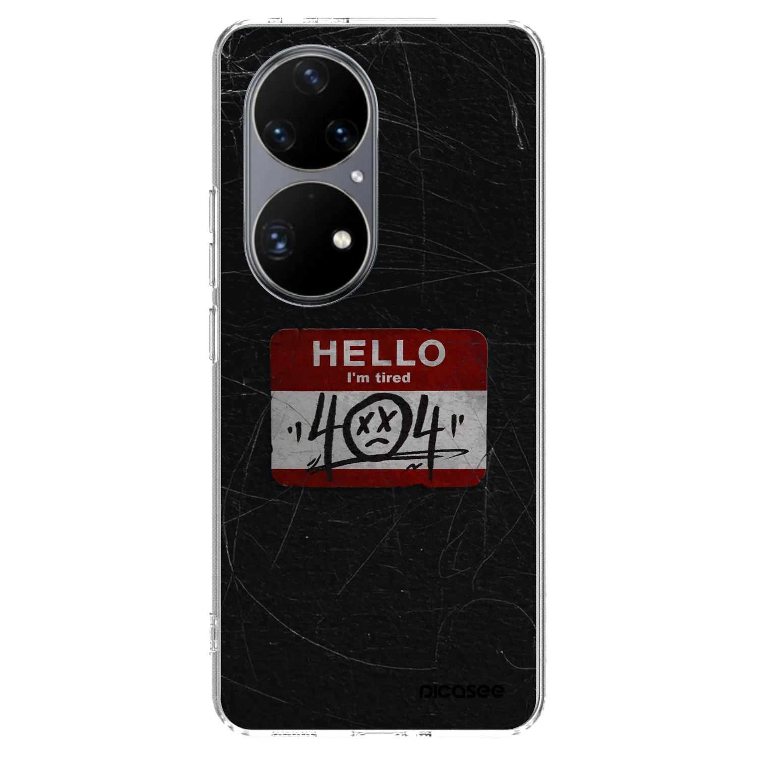 Picasee διαφανής θήκη σιλικόνης Huawei P50 - HELLO 404