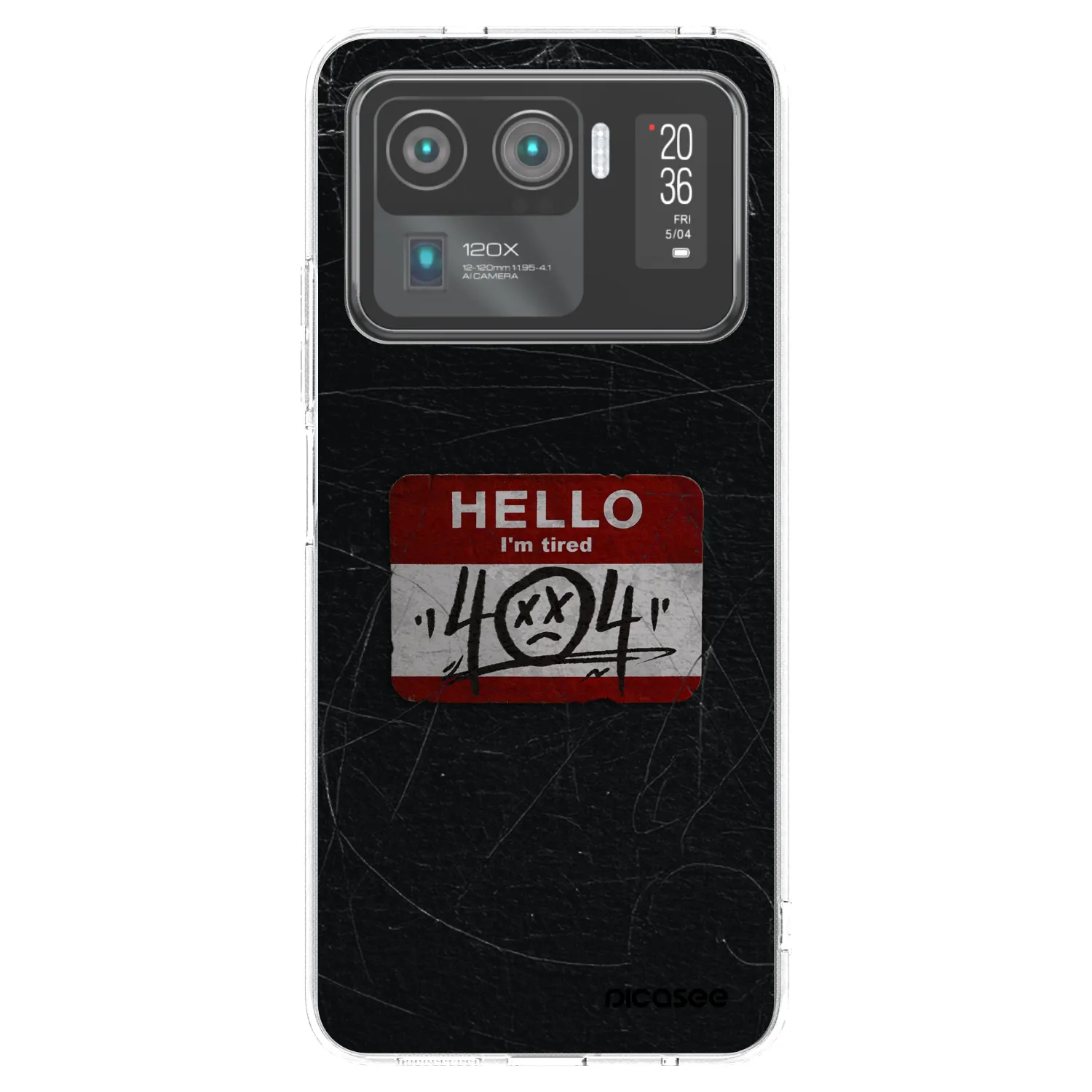 Picasee διαφανής θήκη σιλικόνης Xiaomi Mi 11 Ultra - HELLO 404